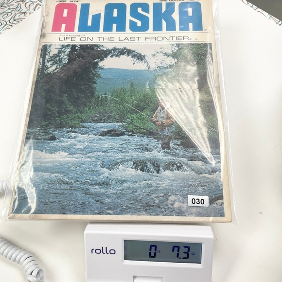 Alaska Magazine June 1974 Fly Fishing Grayling Wilderness Frontier Vintage Issue - Picture 9 of 9